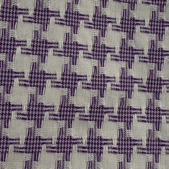 Robert Graham Button Up Shirt Men Designer Short Sleeve Purple Check Medium - Picture 13 of 13